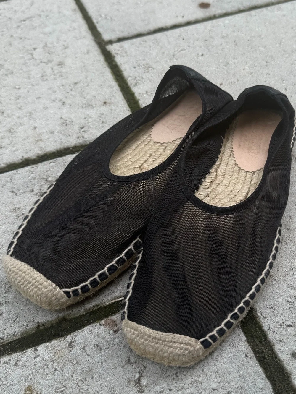 J. Crew Black Espadrilles (Made in Spain)